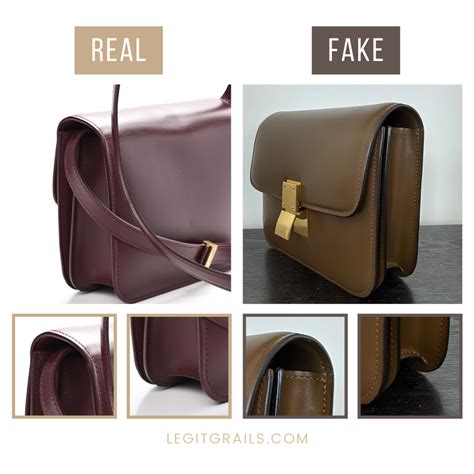 celine box fake vs real|are real celine bags real.